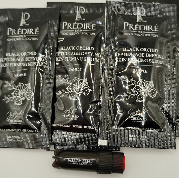 Black Orchid Peptide Age Defying Skin Firming Serum 10 Treatments In Each Packet - Picture 3 of 6